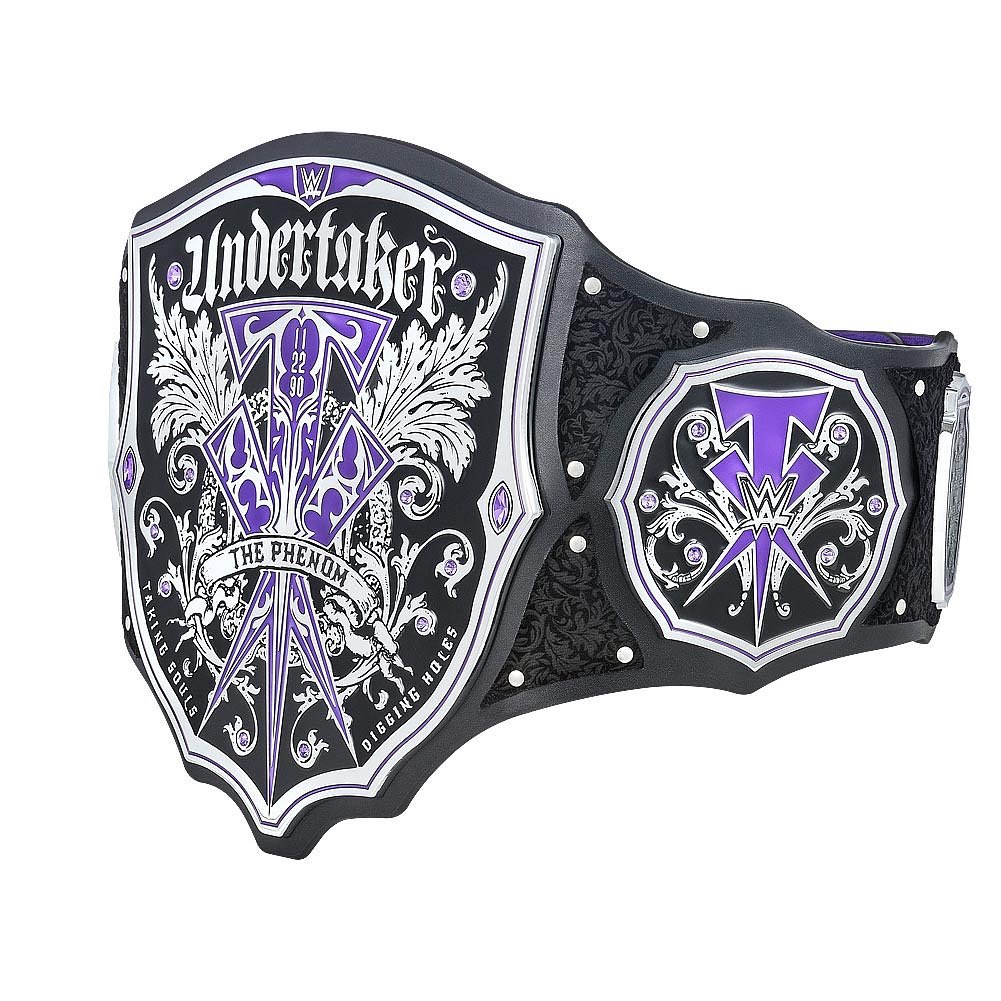 WWE World Title Belt The Phenom UNDERTKER Championship Belt