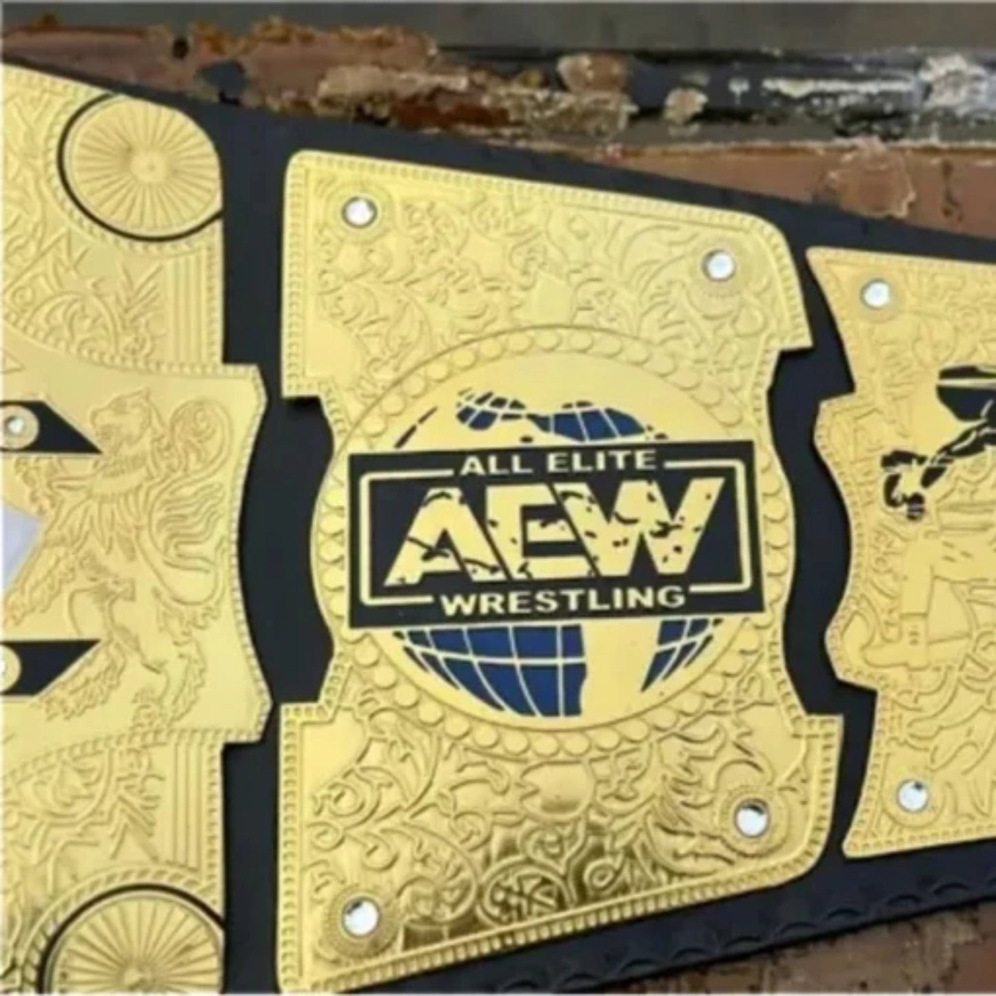 AEW All Atlantic Championship World Wide Wrestling Championship Belt