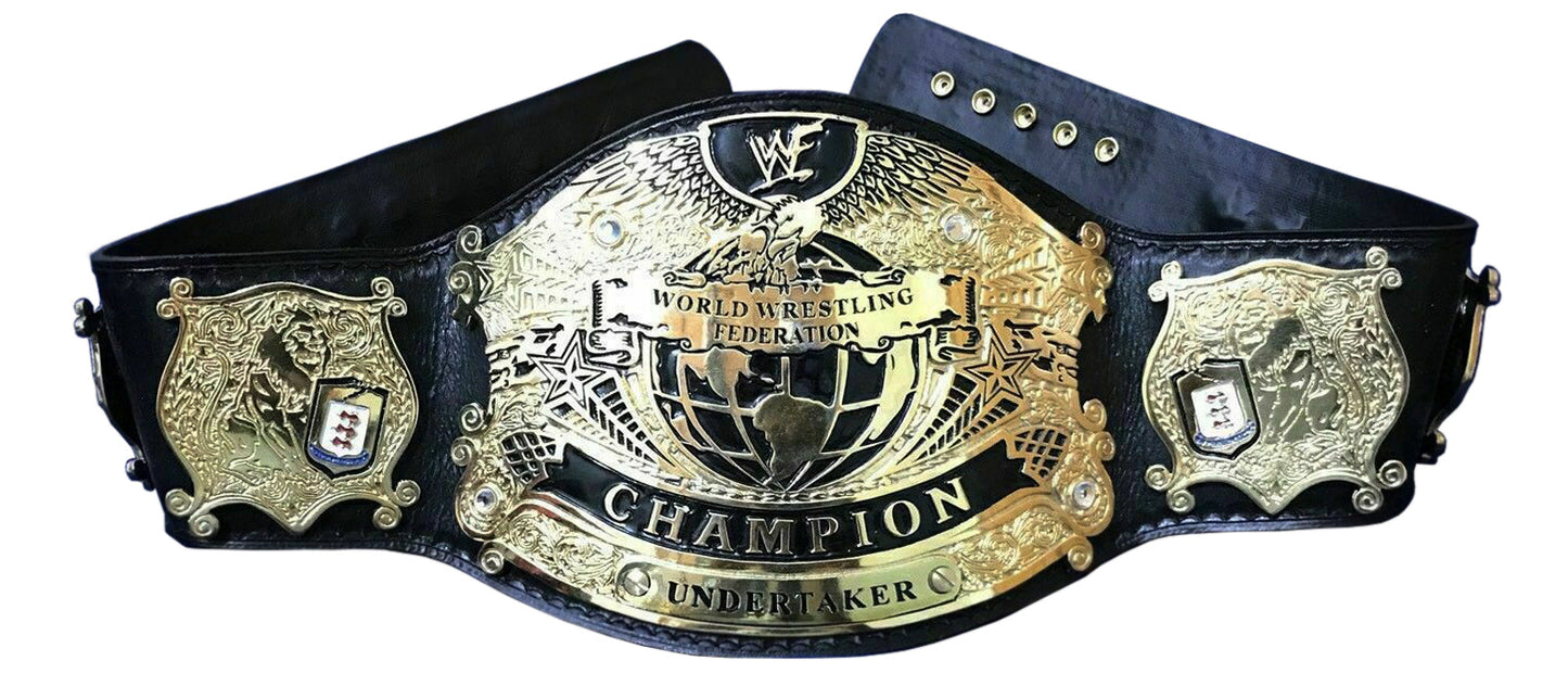 WWF World Championship Belt Undertaker World Wrestling Federation Belt