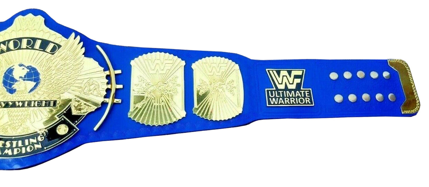 WWF World Title Ultimate Warrior Winged Eagle WWF World Championship Belt