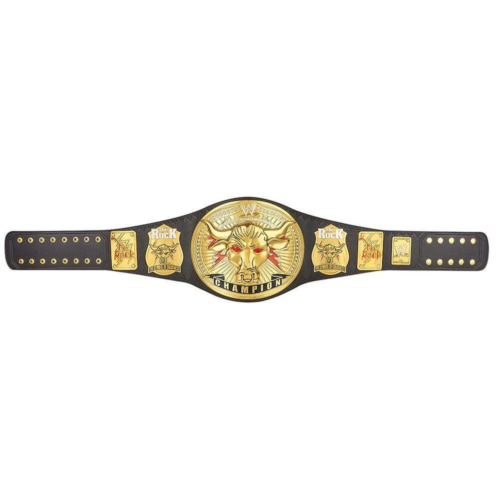 WWE Championship Title Belt The Rock Brahma Bull WWE World Heavy Championship