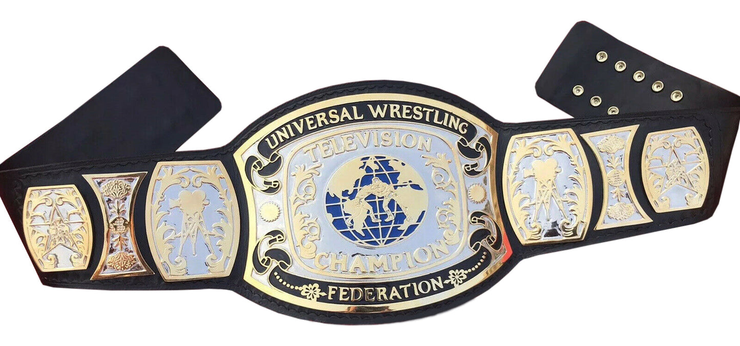 UWF Universal Television Wrestling Championship Title Heavy Weight Belt