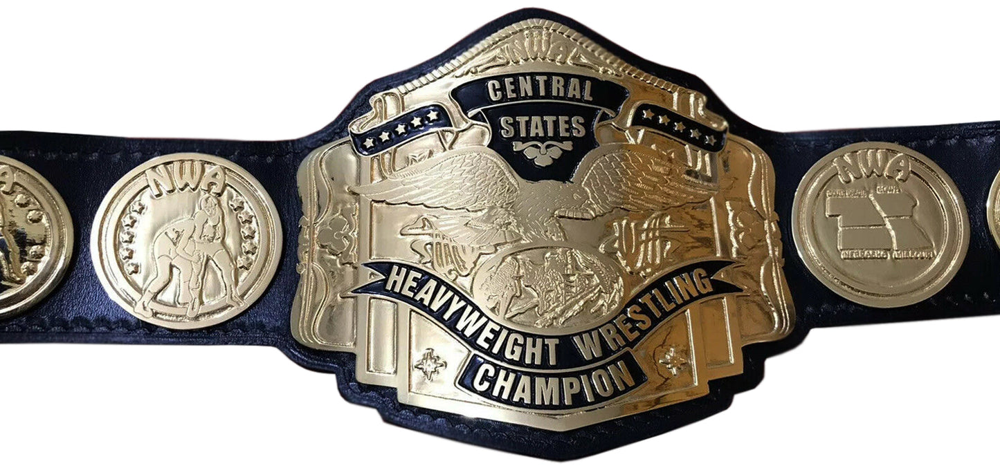 NWA Central States World Wide Wrestling Championship Belt