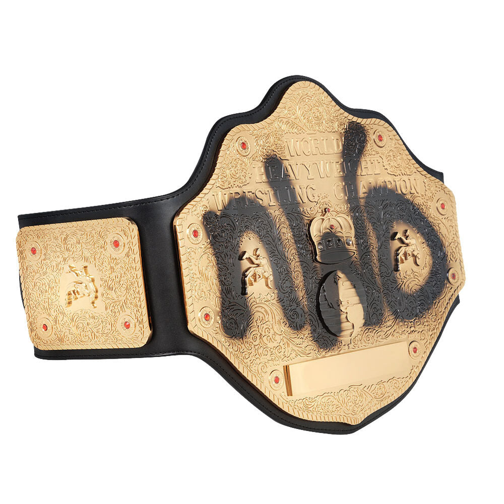 WCW Champion Belt nWo Spray Paint World Heavy Weight Championship Belt