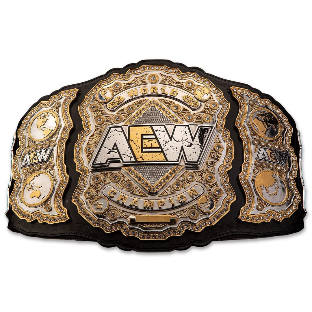 AEW All Elite Wrestling World Heavyweight Championship Belt