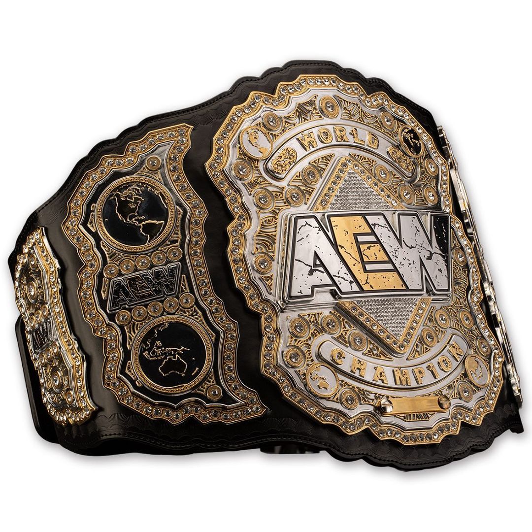 AEW All Elite Wrestling World Heavyweight Championship Belt