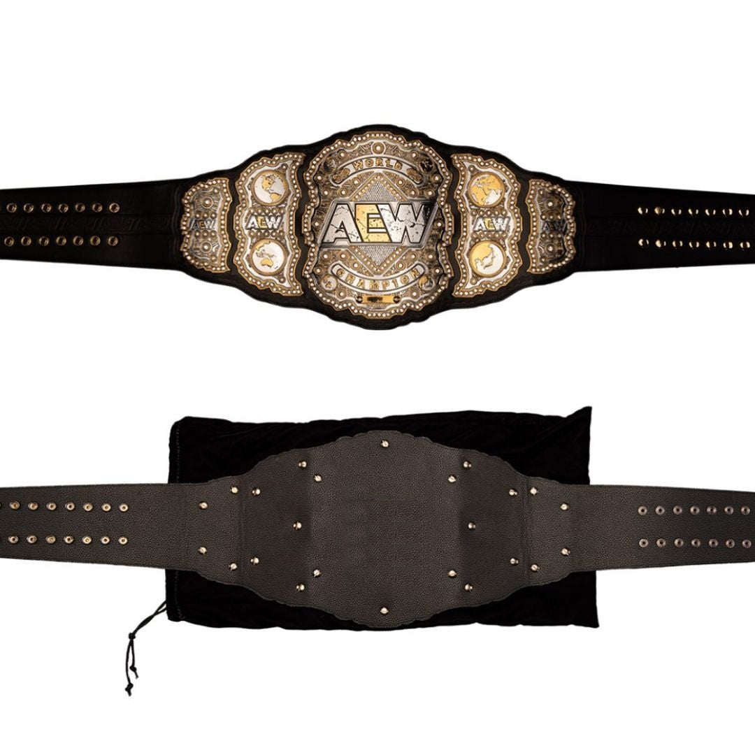 AEW All Elite Wrestling World Heavyweight Championship Belt