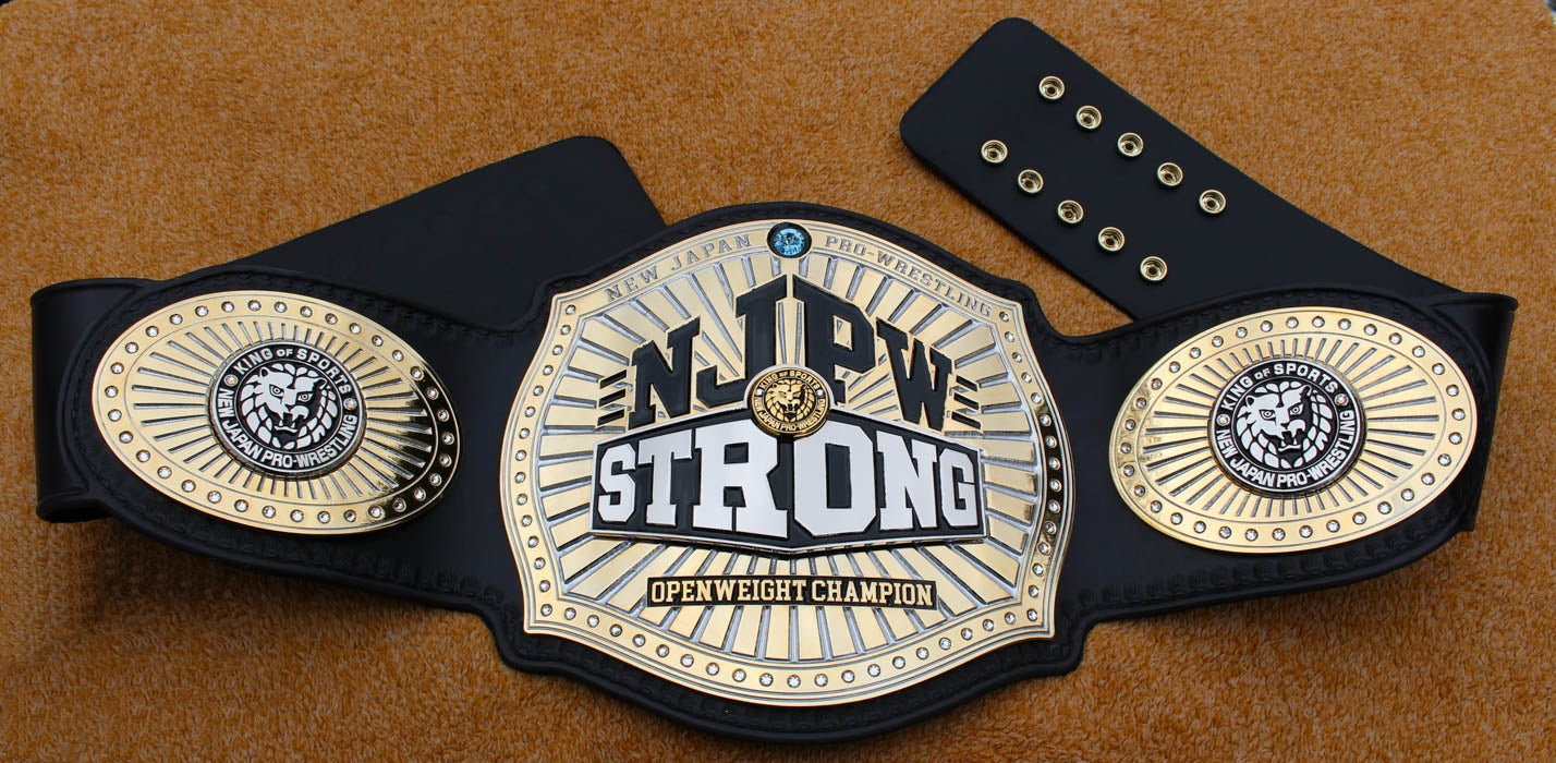 New Japan Pro Wrestling IWGP Title NJPW Strong Openweight Championship Belt