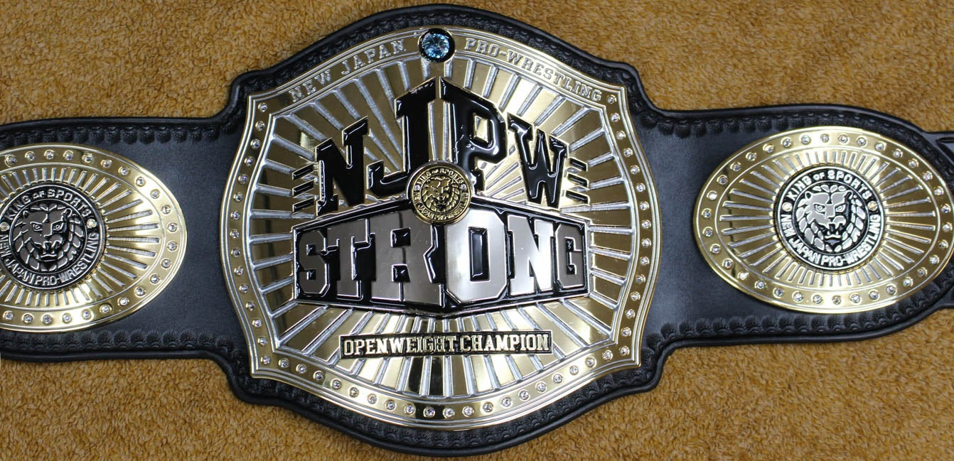 New Japan Pro Wrestling IWGP Title NJPW Strong Openweight Championship Belt