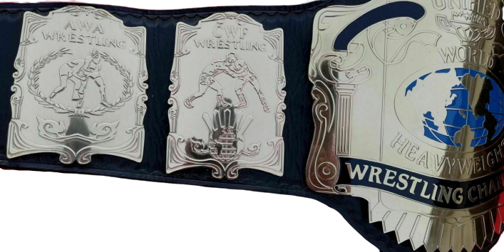 American Wrestling Association Unified AWA Heavyweight Championship Belt