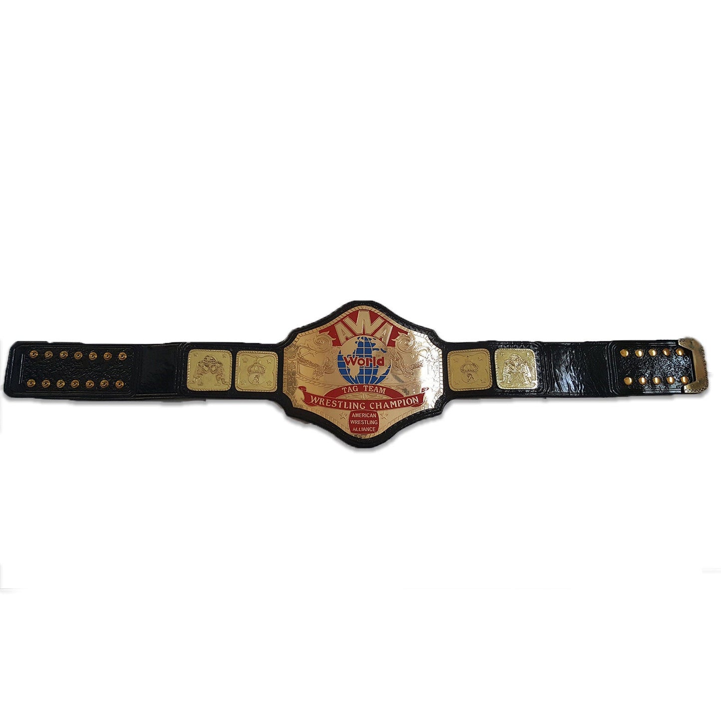 AWA Tag Team AWA World Title World Heavyweight Championship Belt