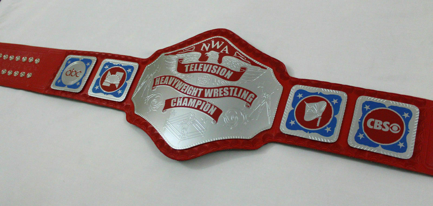 NWA Television Championship World Wide Wrestling Championship Belt