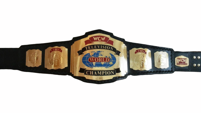 WCW Champion Belt WCW World Television Championship Belt