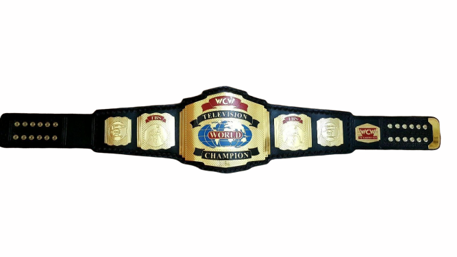 WCW Champion Belt WCW World Television Championship Belt