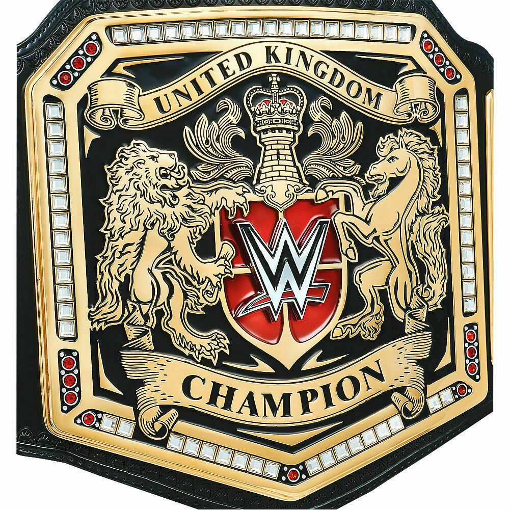 WWE World Heavy Weight Champion UK Title WWE World Championship Belt