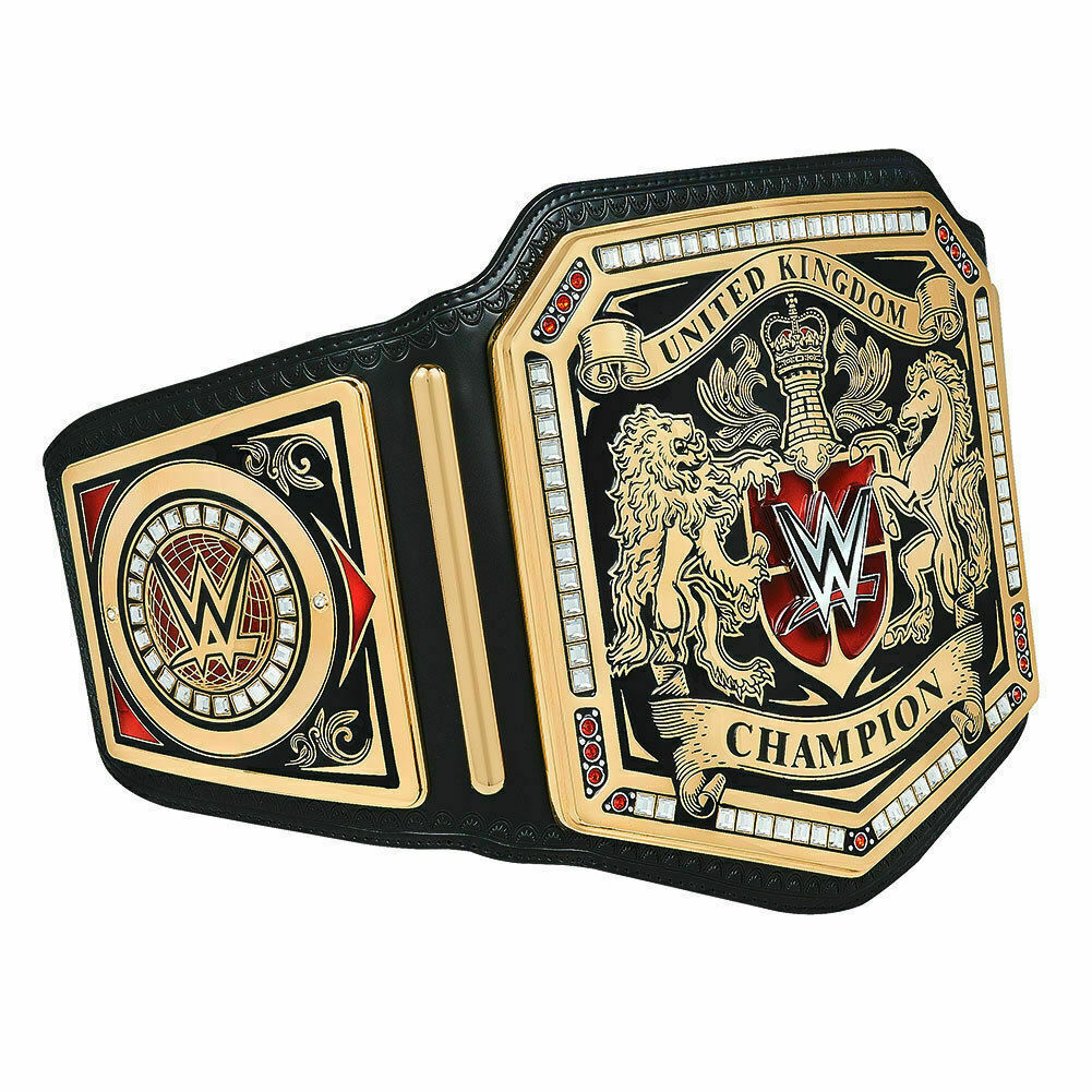 WWE World Heavy Weight Champion UK Title WWE World Championship Belt