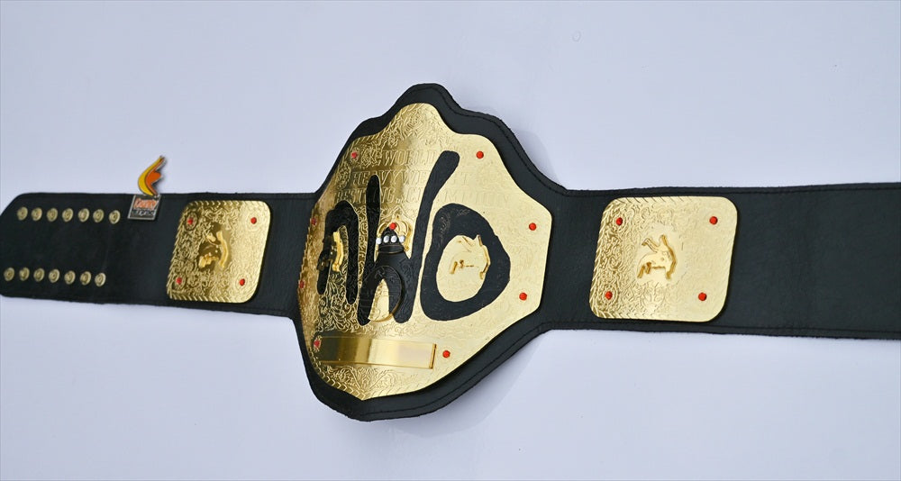 WCW Champion Belt nWo Spray Paint World Heavy Weight Championship Belt