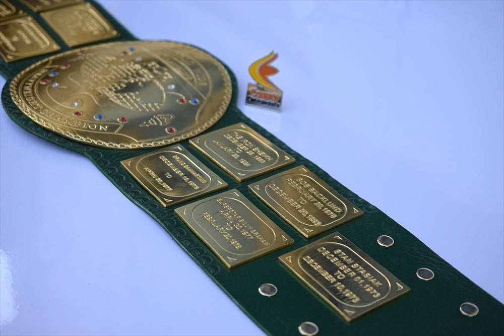 WWE World Heavy Championship Big Green Belt WWE World Title Belt