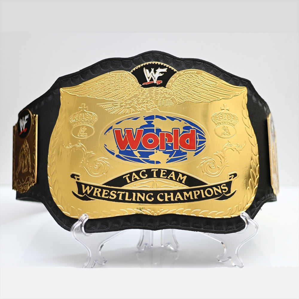 World Wrestling Federation Belt WWWF Title Tag Team Championship Belt