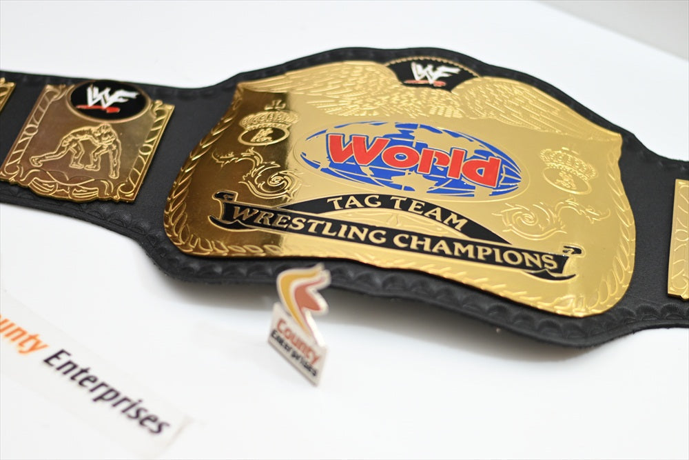 World Wrestling Federation Belt WWWF Title Tag Team Championship Belt