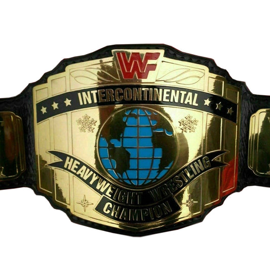 WWF World Heavyweight Championship Intercontinental Title Championship Belt