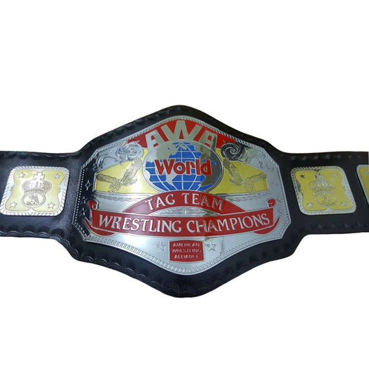 AWA World Heavyweight Championship Tag Team Championship Belt