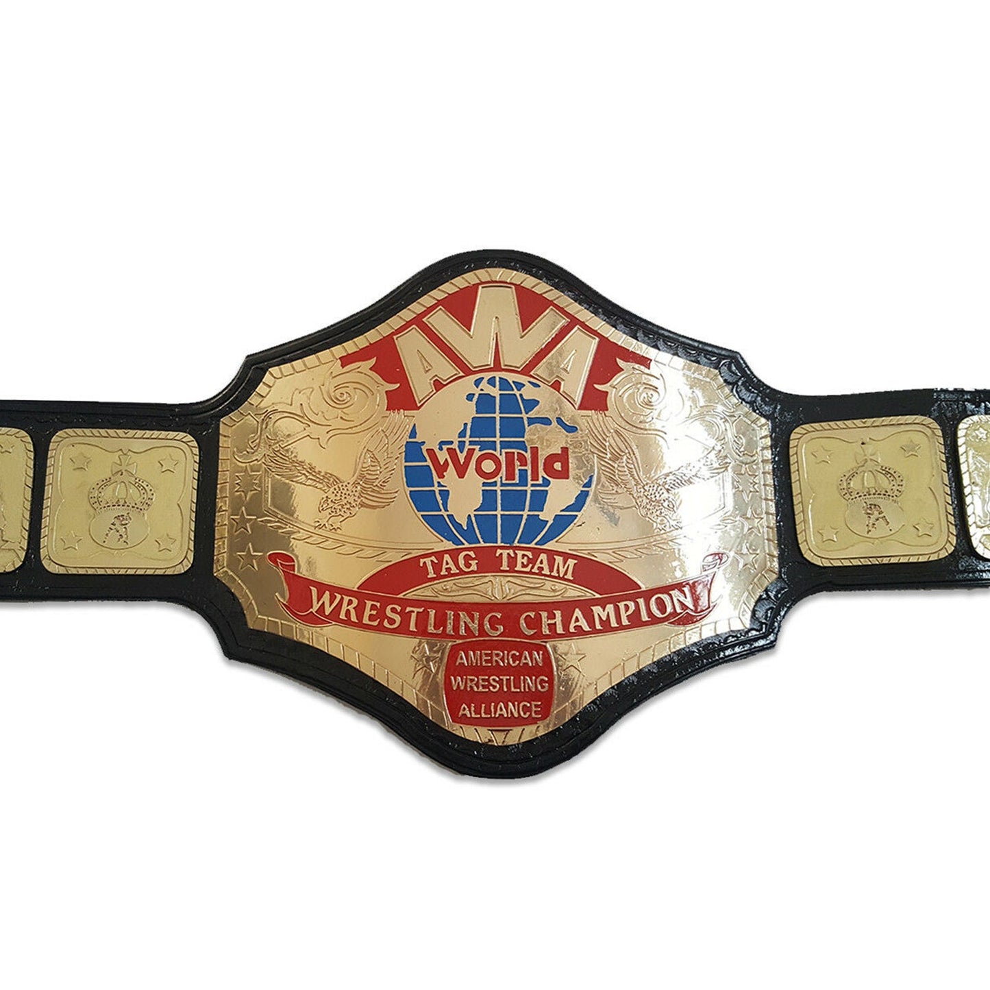 AWA Tag Team AWA World Title World Heavyweight Championship Belt