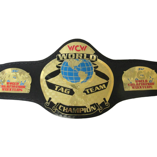 WCW Champion Belt World Tag Team World Wrestling Championship Belt