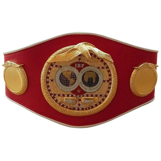 IBF INTERNATIONAL BOXING FEDERATION CHAMPIONSHIP BELT