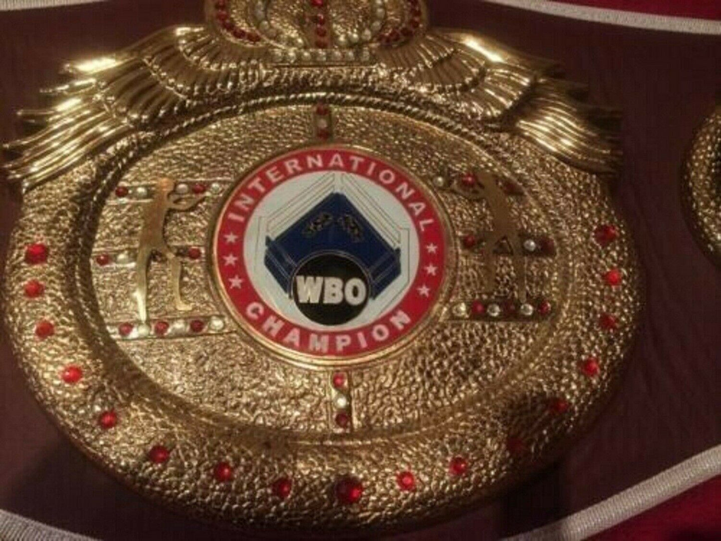 WBO INTERNATIONAL BOXING CHAMPIONSHIP TITLE BELT