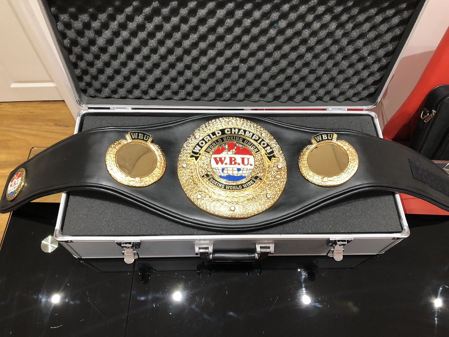 WBU WORLD BOXING UNION CHAMPIONSHIP TITLE BELT