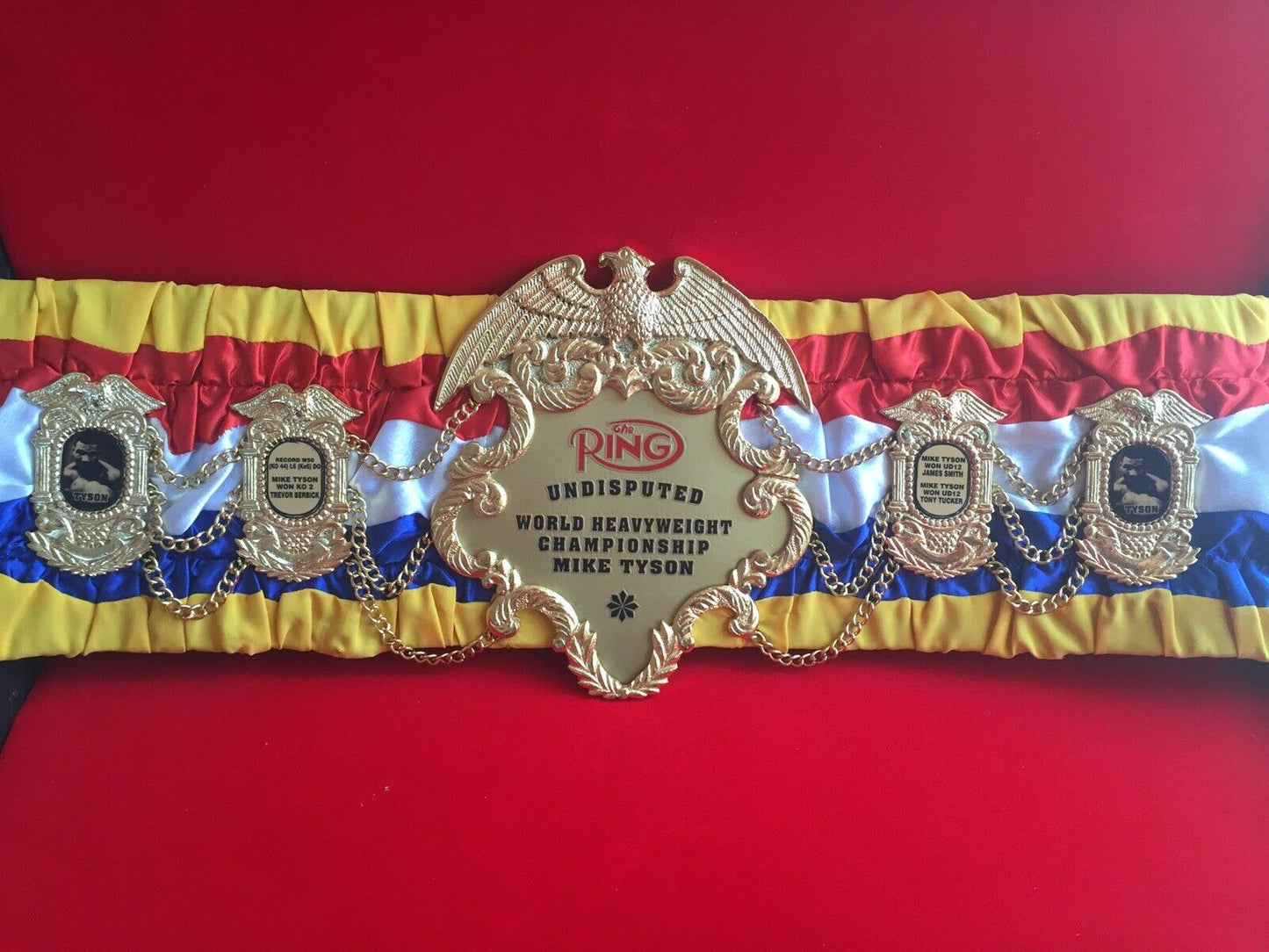 RING MAGAZINE UNDISPUTED BOXING CHAMPIONSHIP BELT