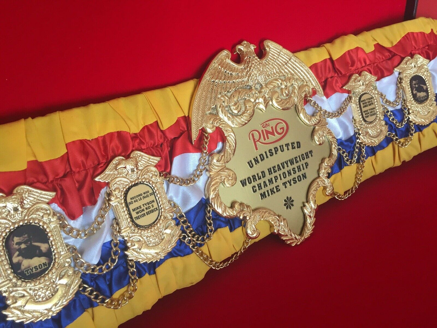 RING MAGAZINE UNDISPUTED BOXING CHAMPIONSHIP BELT