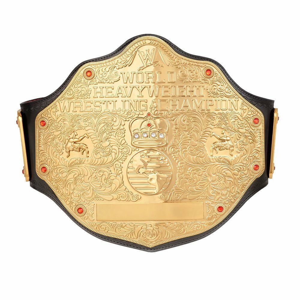 WWE World Heavyweight Championship Classic Big Gold Championship Belt WWE Belt